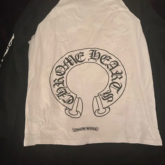 Chrome hearts horseshoe baseball shirt